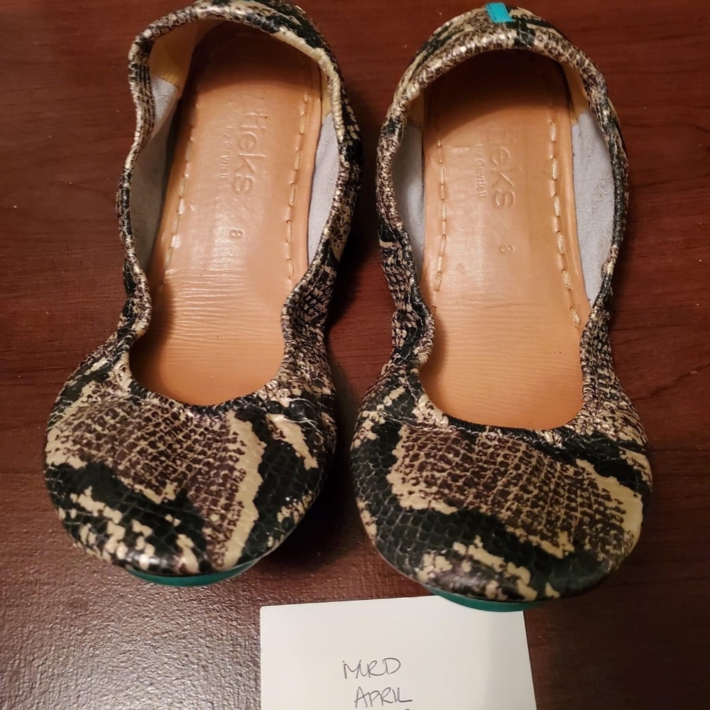 Tieks Copperhead Snake Size 8